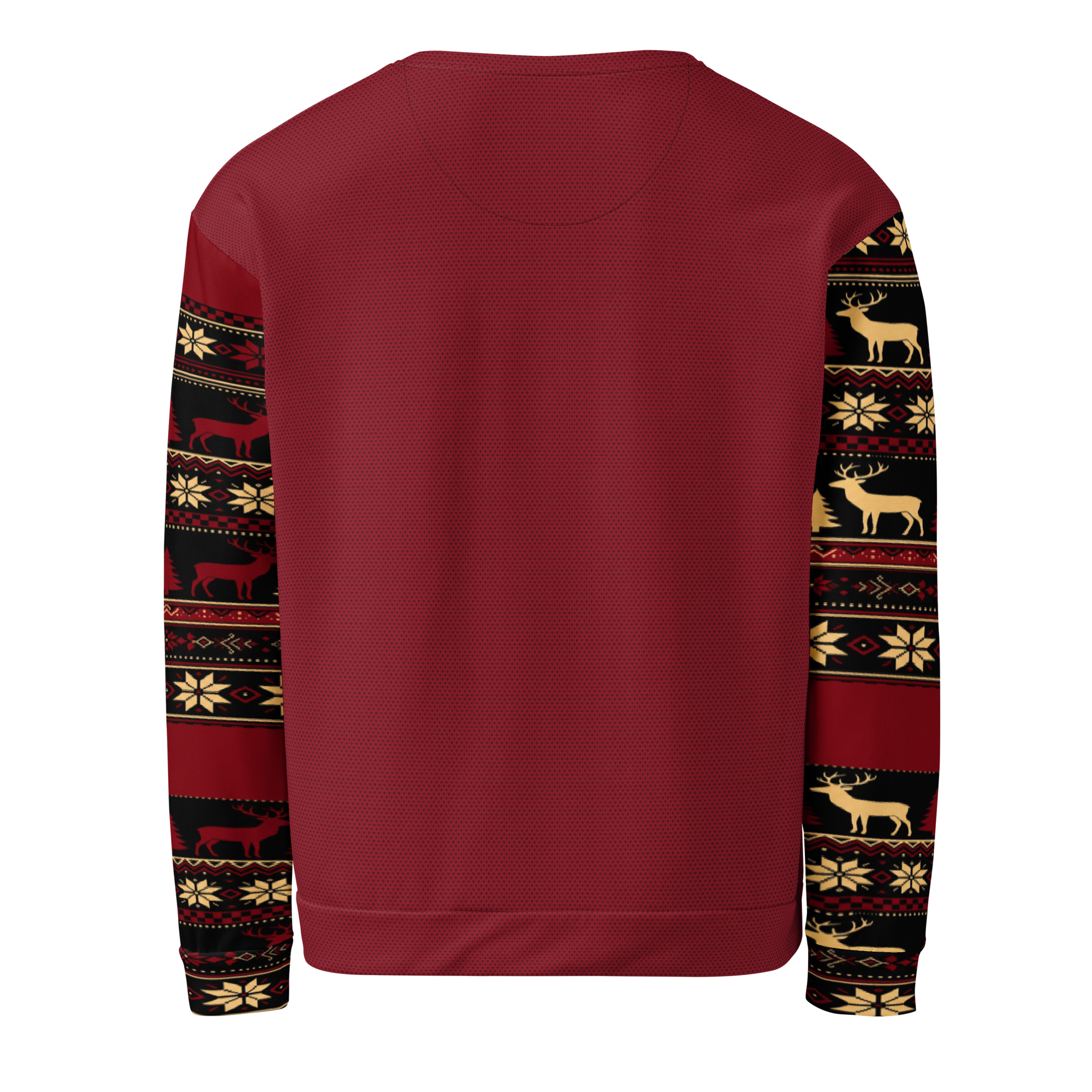 Choir Practice Ugly Christmas Sweatshirt, Red - Image 2